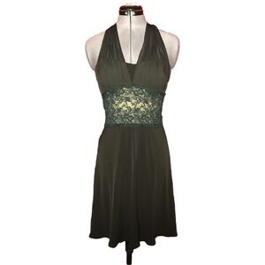 Vintage Y2K Dress City Triangles Halter Prom Fairy Whimsigoth Dreamy S